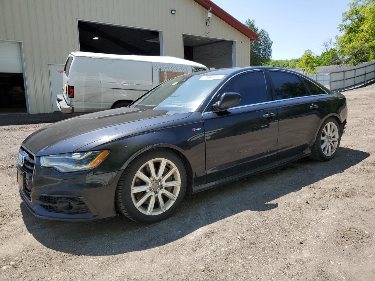 2013 Audi A6 Prestige იყიდება Center Rutland-ში, VT - Water/Flood