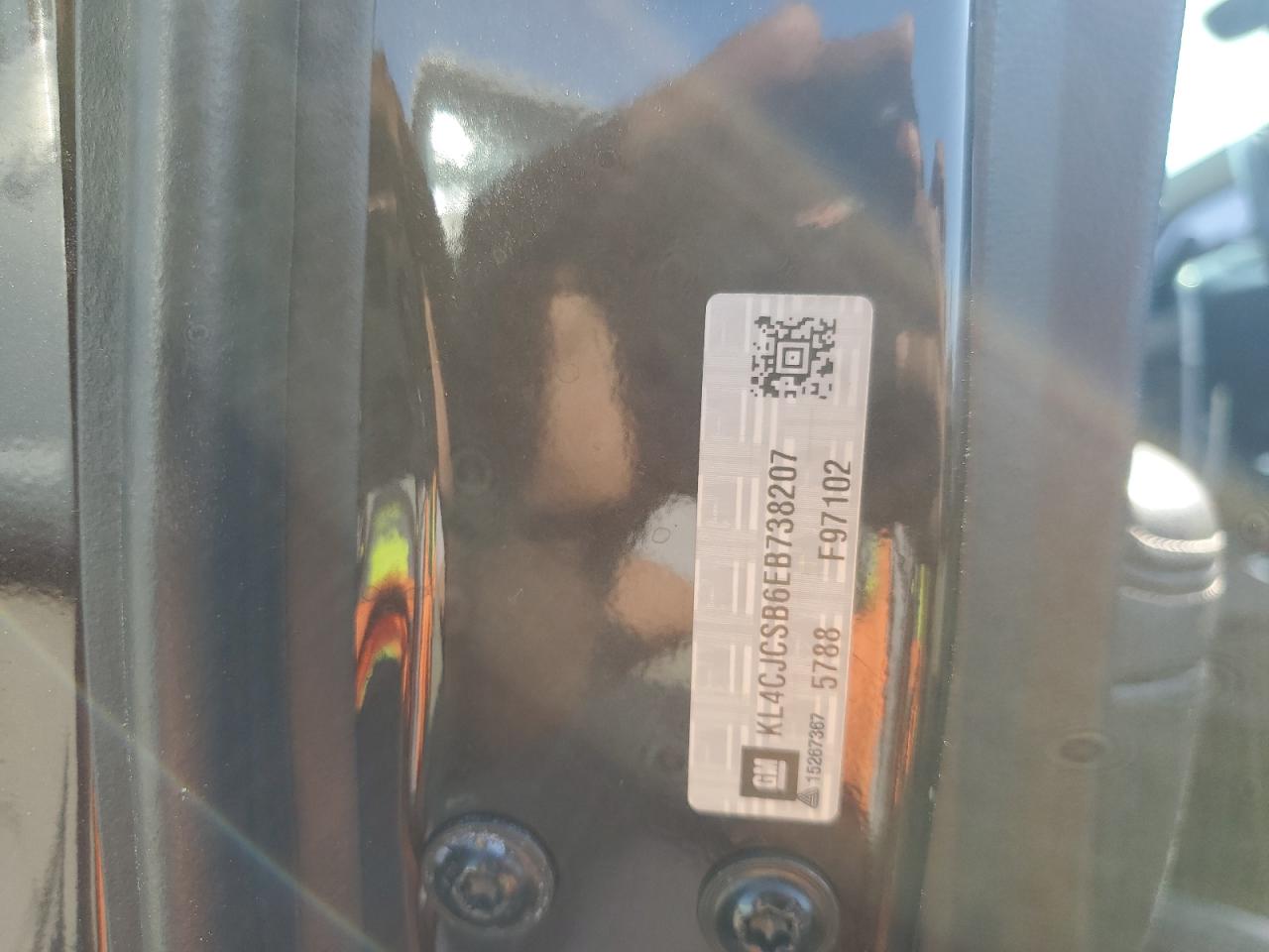 2014 Buick Encore VIN: KL4CJCSB6EB738207 Lot: 62429345