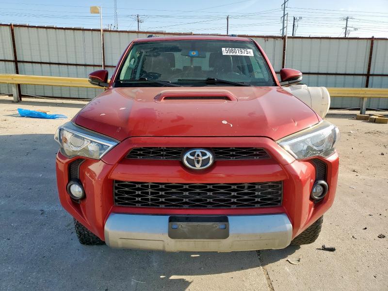  TOYOTA 4RUNNER 2016 Czerwony
