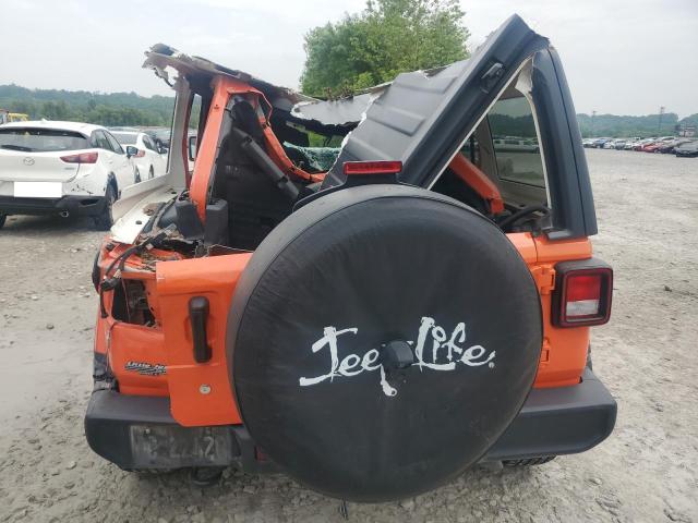  JEEP WRANGLER 2018 Pomarańczowy