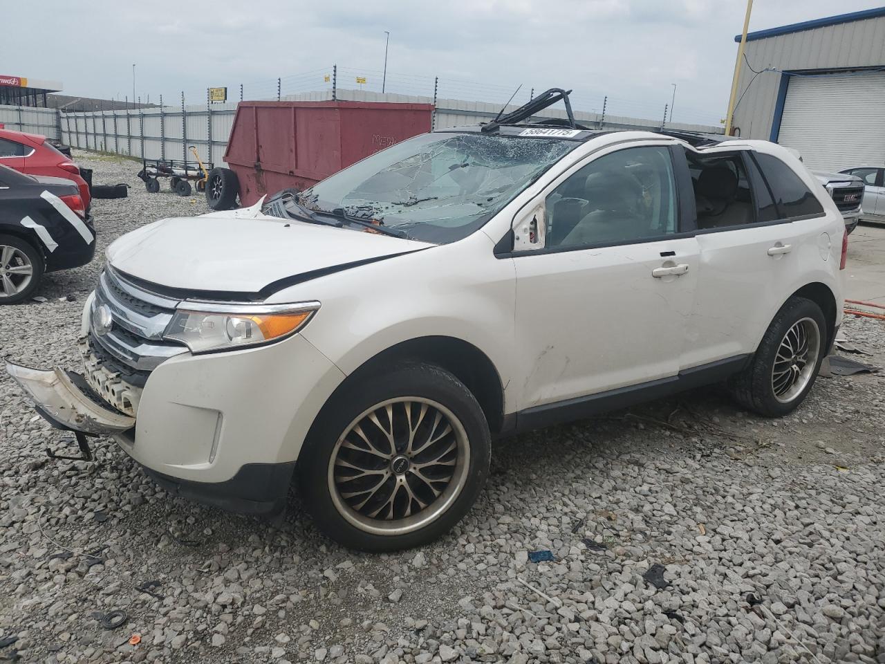 2012 Ford Edge Sel იყიდება Cahokia Heights-ში, IL - Top/Roof