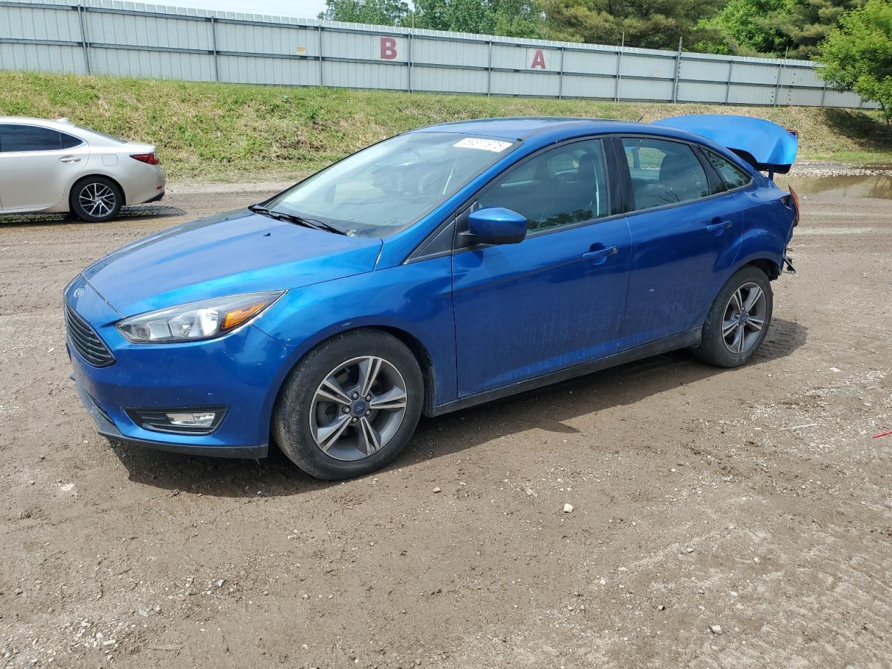 2018 Ford Focus Se იყიდება Davison-ში, MI - Rear End