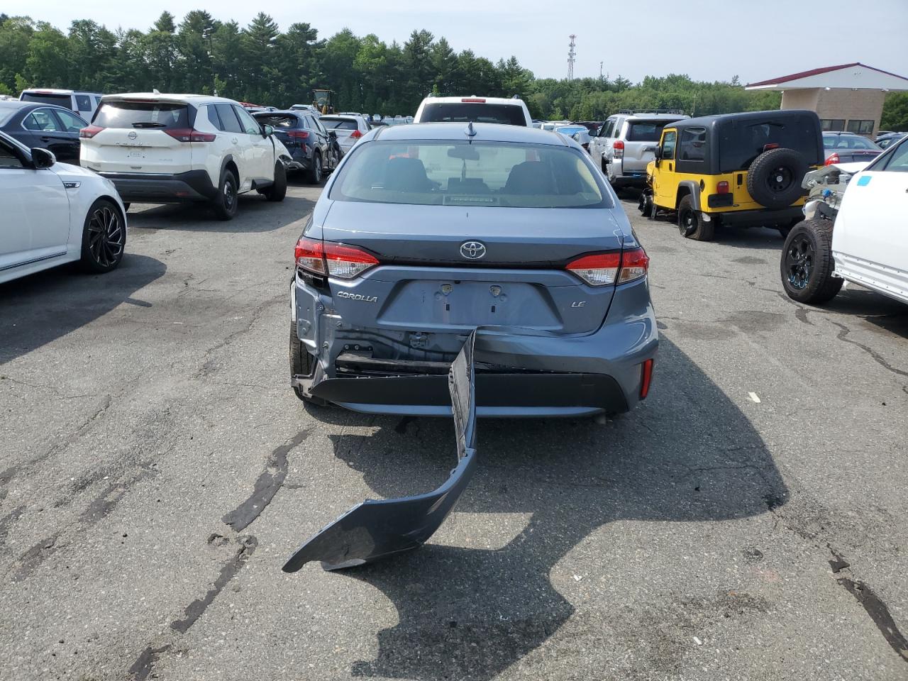 2021 Toyota Corolla Le VIN: JTDEPMAE9MJ183546 Lot: 59934495