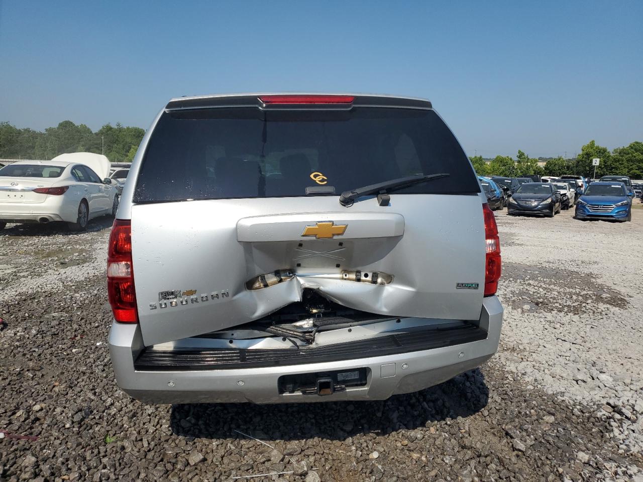 2012 Chevrolet Suburban C1500 Lt VIN: 1GNSCJE0XCR265806 Lot: 61423015