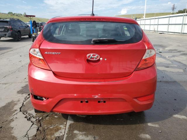  HYUNDAI ACCENT 2017 Red