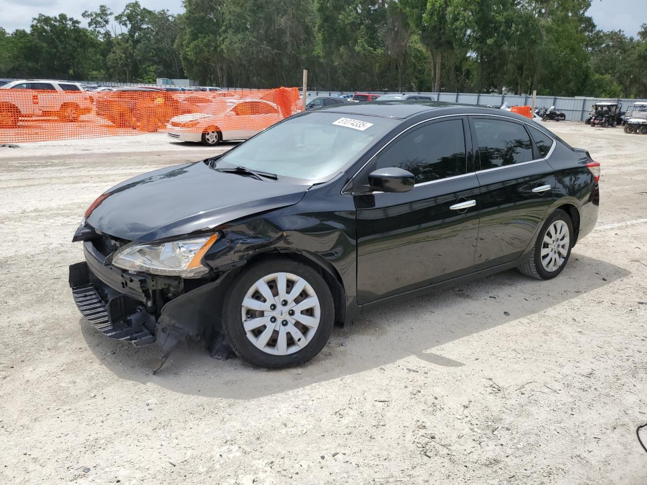 2015 Nissan Sentra S zu verkaufen in Ocala, FL - Front End