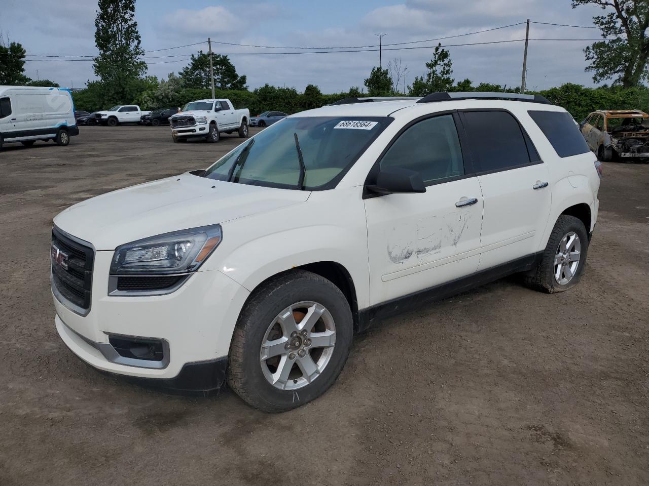 2014 Gmc Acadia Sle for Sale in Montreal-est, QC - Water/Flood