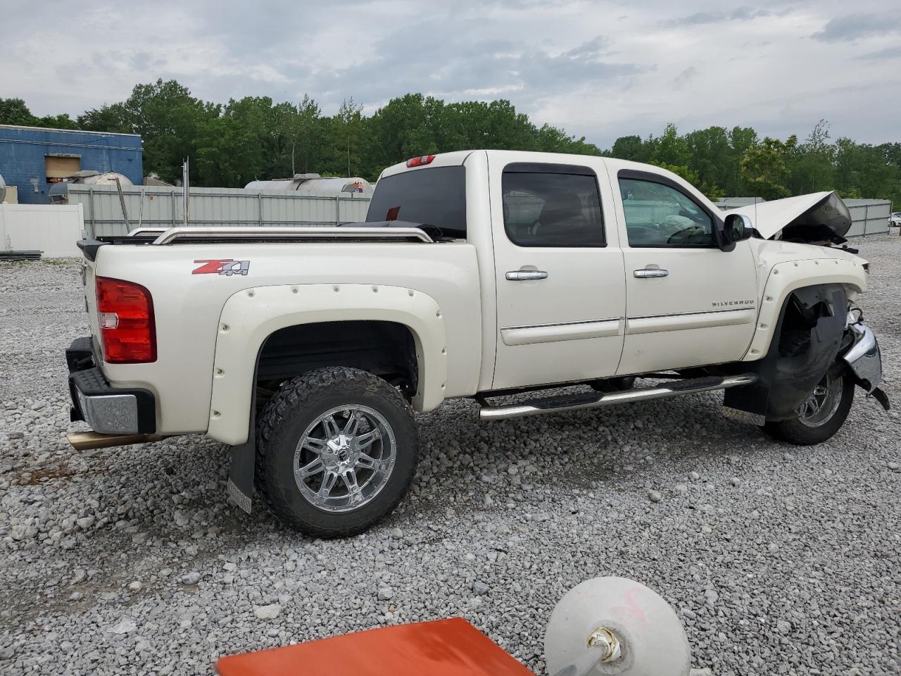 2012 Chevrolet Silverado K1500 Lt white null flexible 3GCPKSE73CG289823 photo #4
