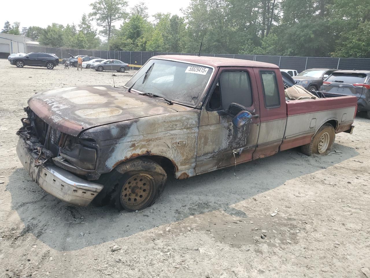 1992 Ford F150 for Sale in Waldorf, MD - Burn