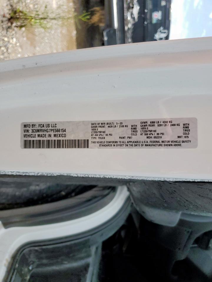 RAM All Models 2023 VIN 3C6MRVHG7PE566154 zdjęcie 13