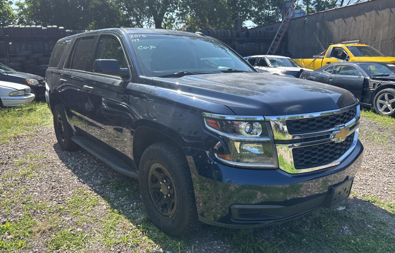 2015 Chevrolet Tahoe Police de vânzare în Hillsborough, NJ - Minor Dent/Scratches