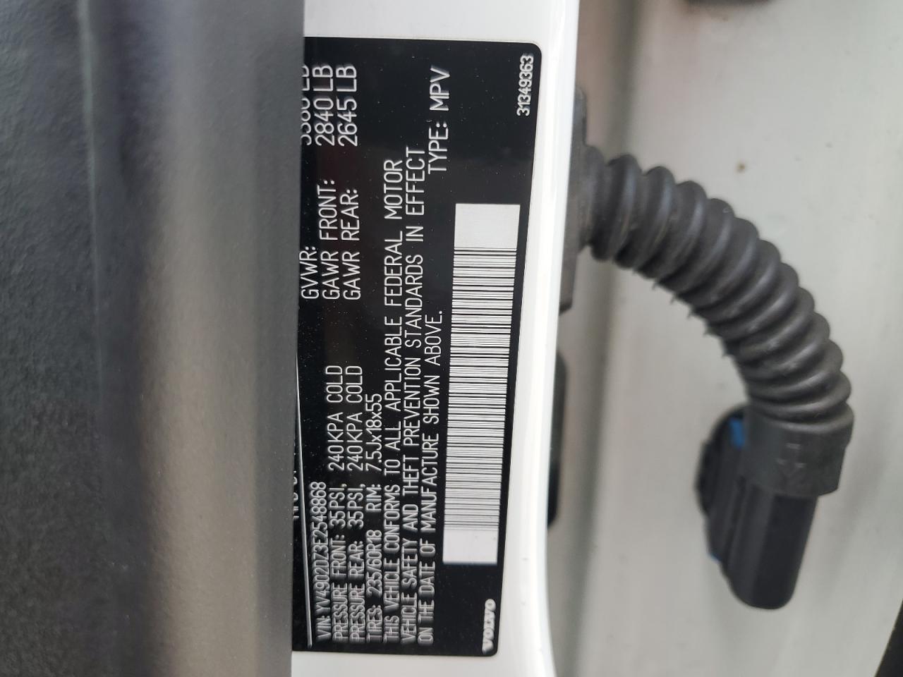 2014 Volvo Xc60 T6 VIN: YV4902DZ3E2548868 Lot: 60881375