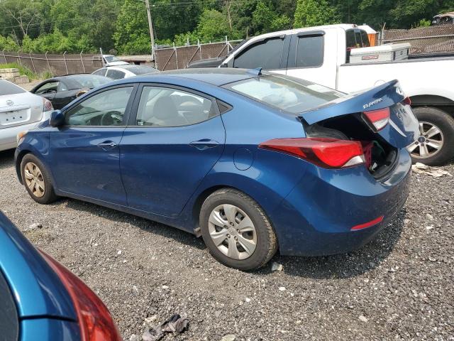 Sedans HYUNDAI ELANTRA 2016 Blue