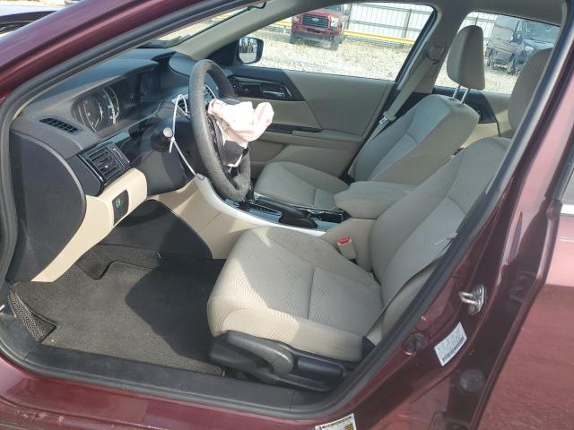 Седаны HONDA ACCORD 2017 Красный