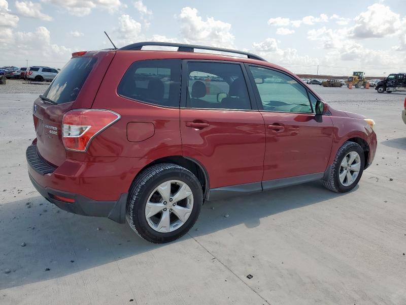  SUBARU FORESTER 2015 Червоний