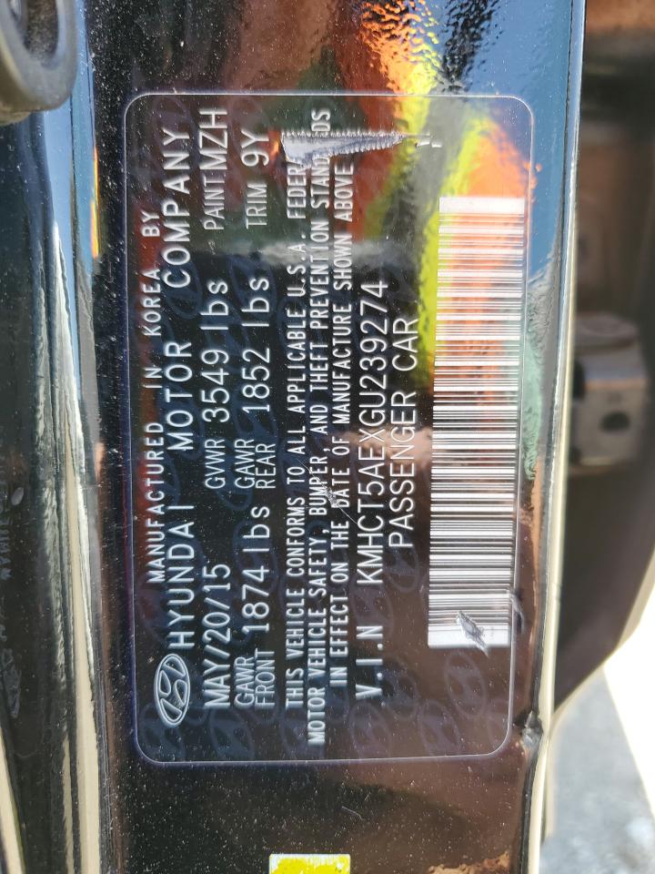 HYUNDAI ACCENT 2016 VIN KMHCT5AEXGU239274 фото 13