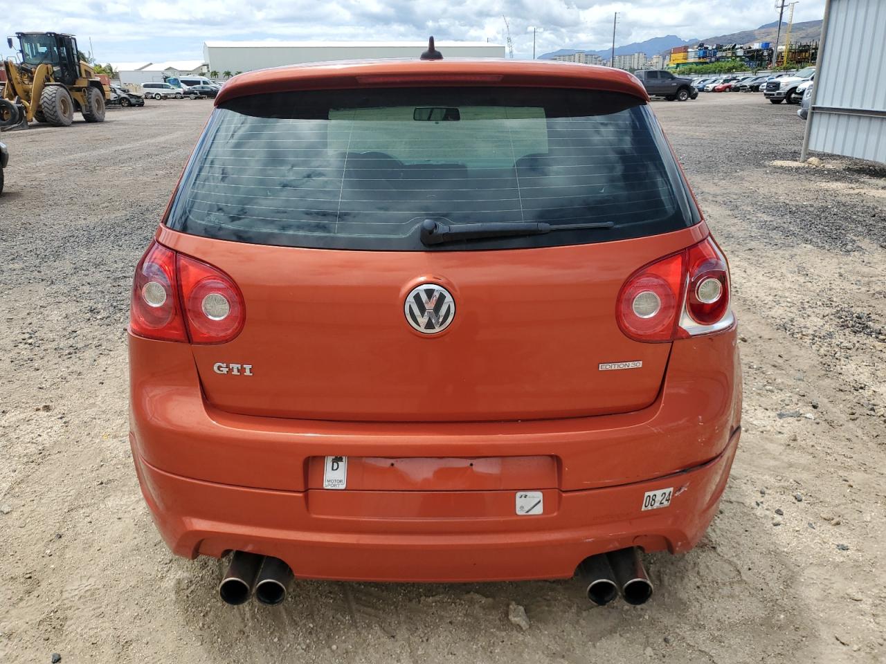 2007 Volkswagen New Gti VIN: WVWGV91K97W174810 Lot: 60296305