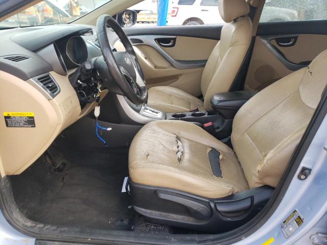  HYUNDAI ELANTRA 2012 Turquoise