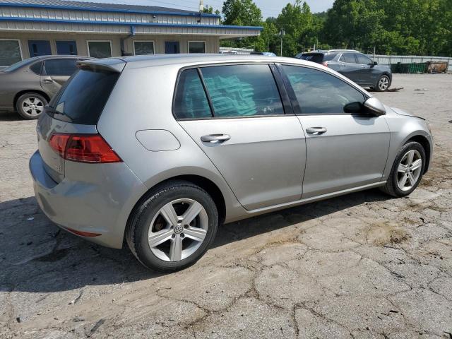 Hatchbacks VOLKSWAGEN GOLF 2017 Srebrny
