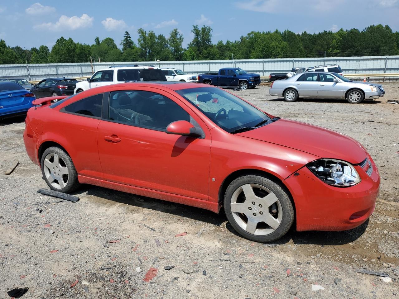 CHEVROLET COBALT 2008 VIN 1G1AM18B087120574 фото 4