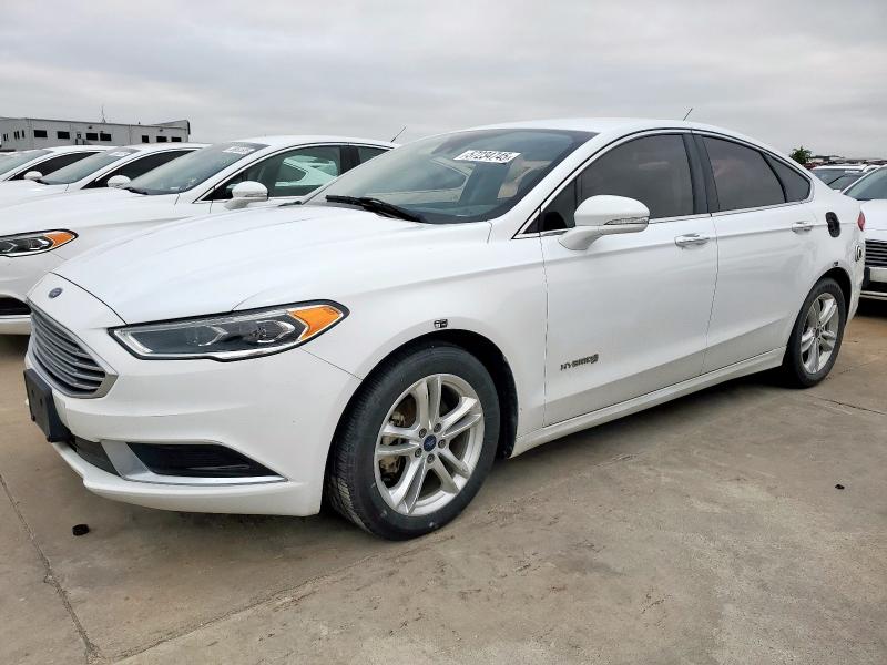  FORD FUSION 2018 Білий