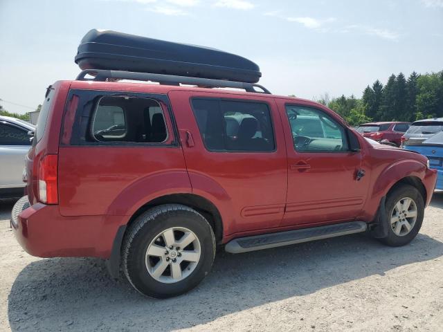 Parquets NISSAN PATHFINDER 2012 Czerwony