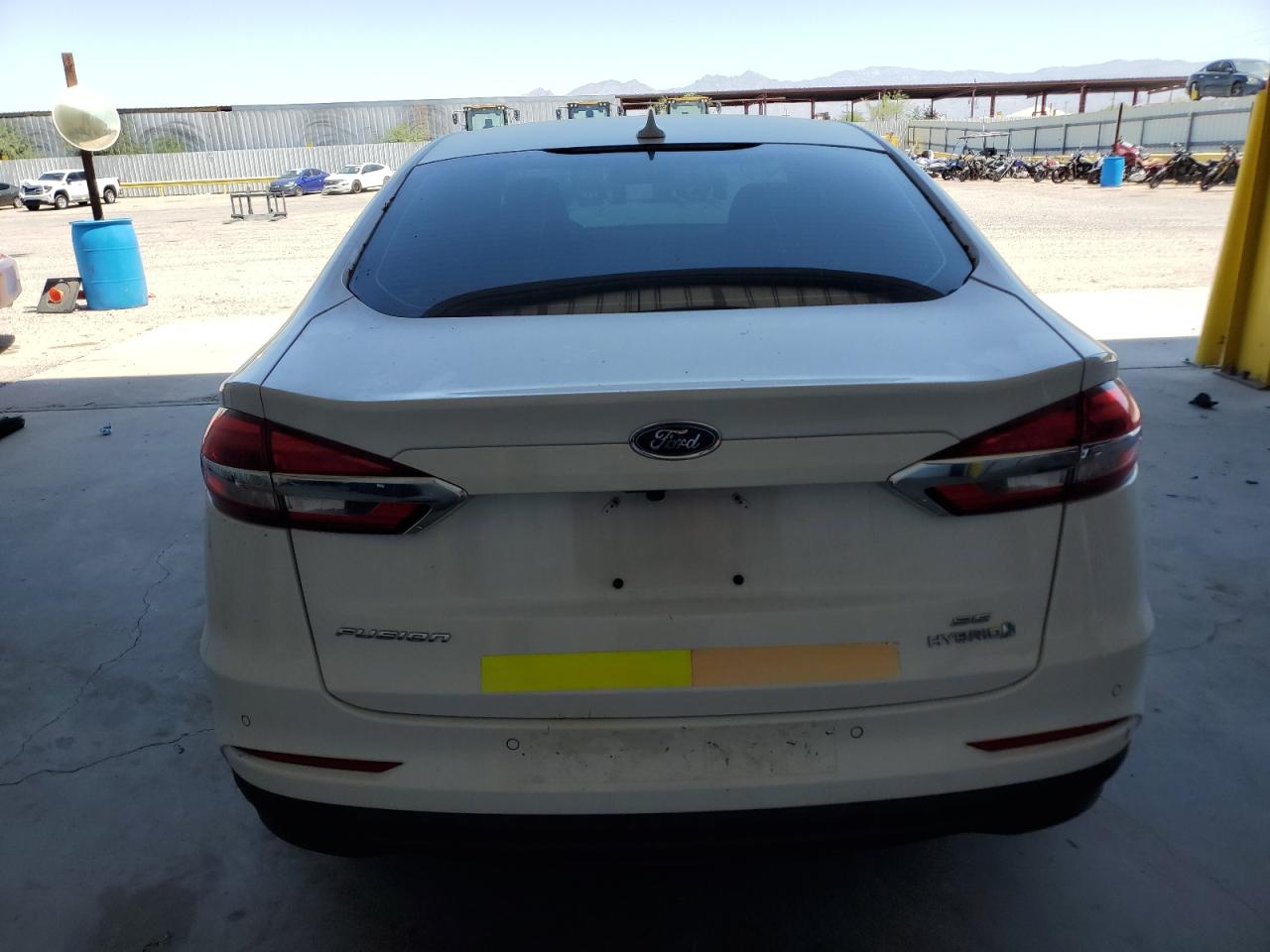 2019 Ford Fusion Se VIN: 3FA6P0LU0KR124900 Lot: 58969835