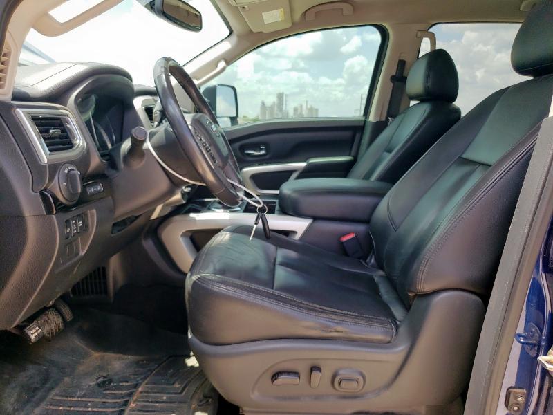  NISSAN TITAN 2017 Blue