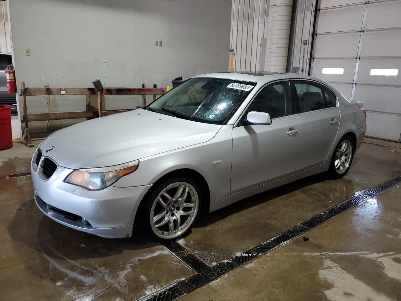 2005 BMW 530 I silver null gas WBANA73585B815316 photo #1