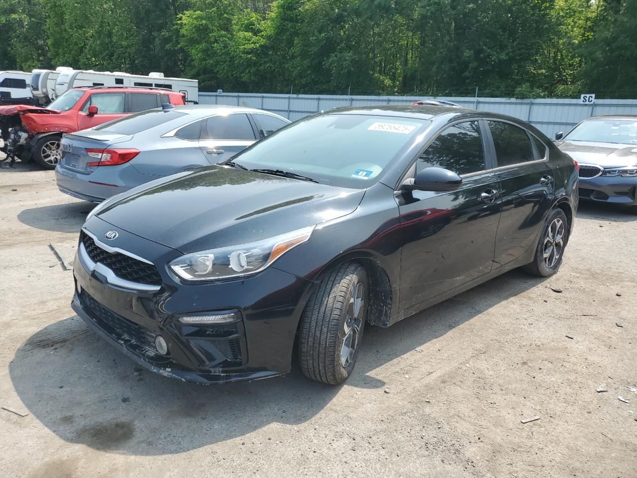 2020 Kia Forte Fe на продаже в Glassboro, NJ - Water/Flood