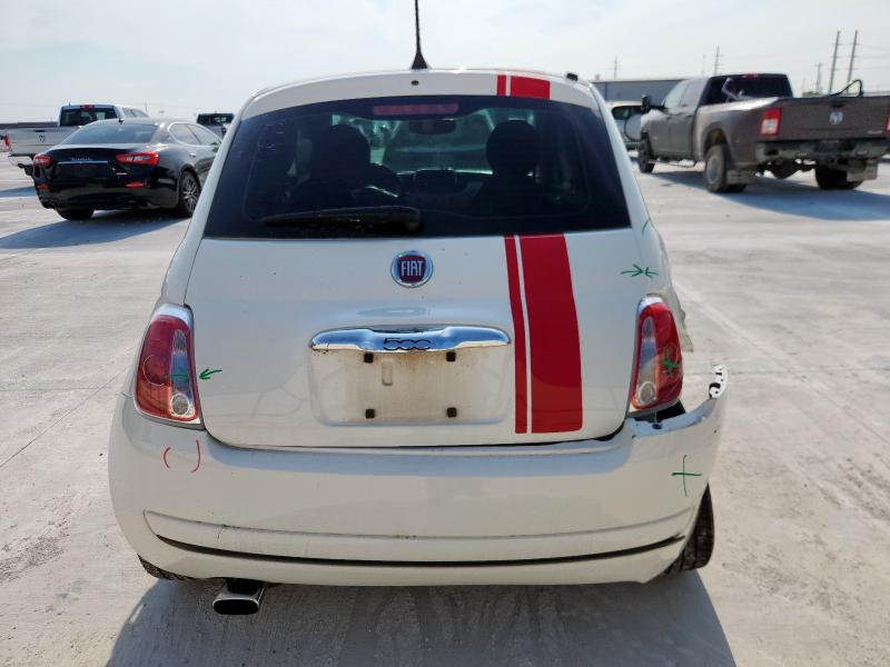  FIAT 500 2017 White