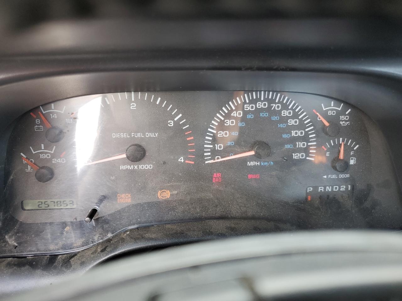 1998 Dodge Ram 2500 VIN: 1B7KC2367WJ252164 Lot: 61087185