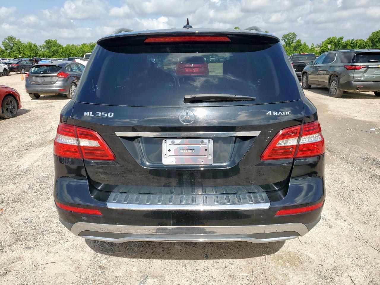 2013 Mercedes-Benz Ml 350 4Matic VIN: 4JGDA5HB3DA251821 Lot: 61426735