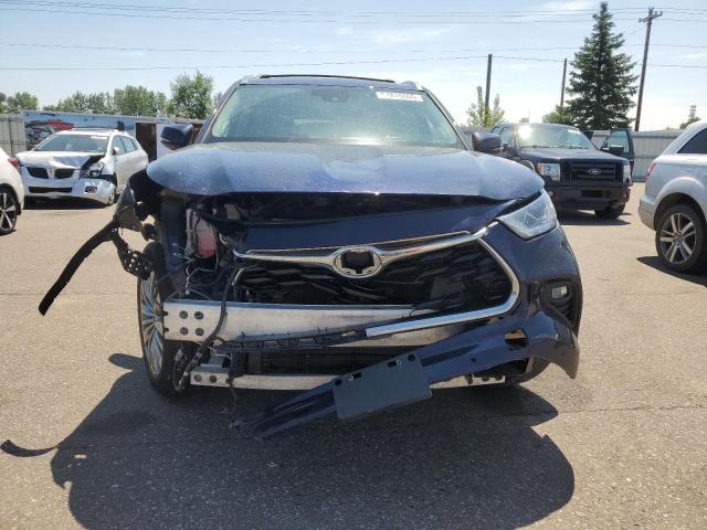  TOYOTA HIGHLANDER 2021 Granatowy