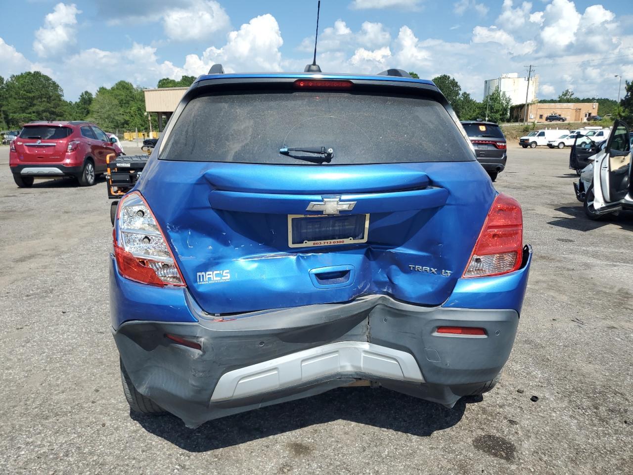 2015 Chevrolet Trax 1Lt VIN: KL7CJLSB7FB062418 Lot: 62916485
