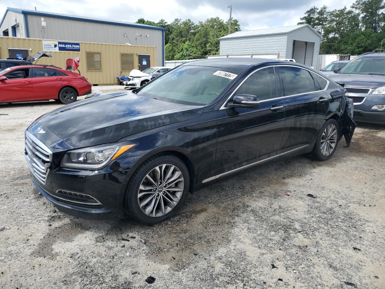 2015 Hyundai Genesis 3.8L VIN: KMHGN4JE4FU072527 Lot: 60967175