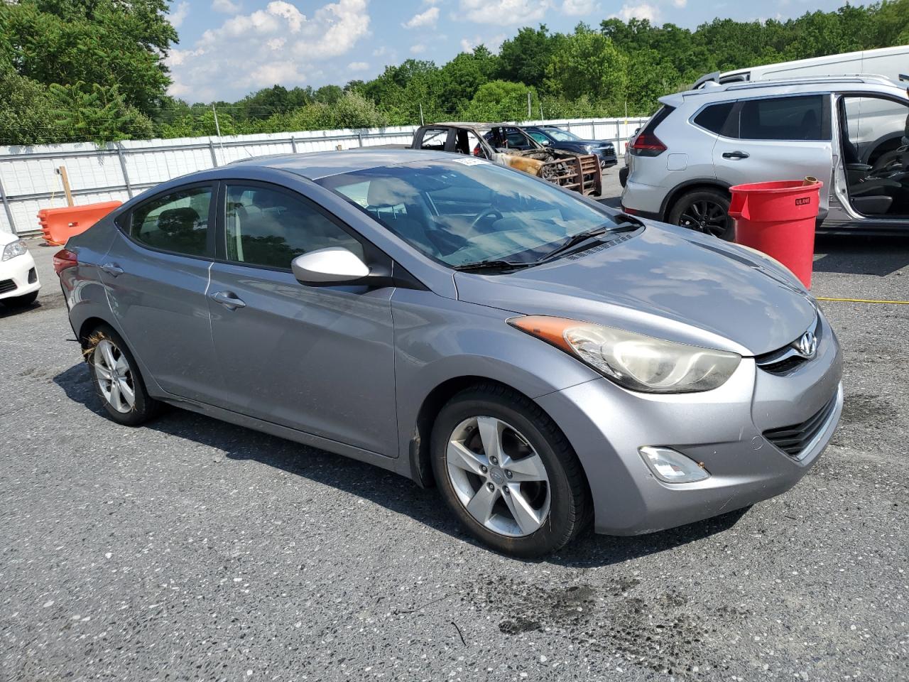 HYUNDAI ELANTRA 2012 VIN KMHDH4AE6CU379560 фото 4