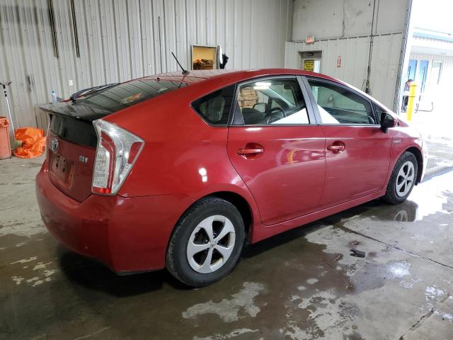  TOYOTA PRIUS 2014 Красный