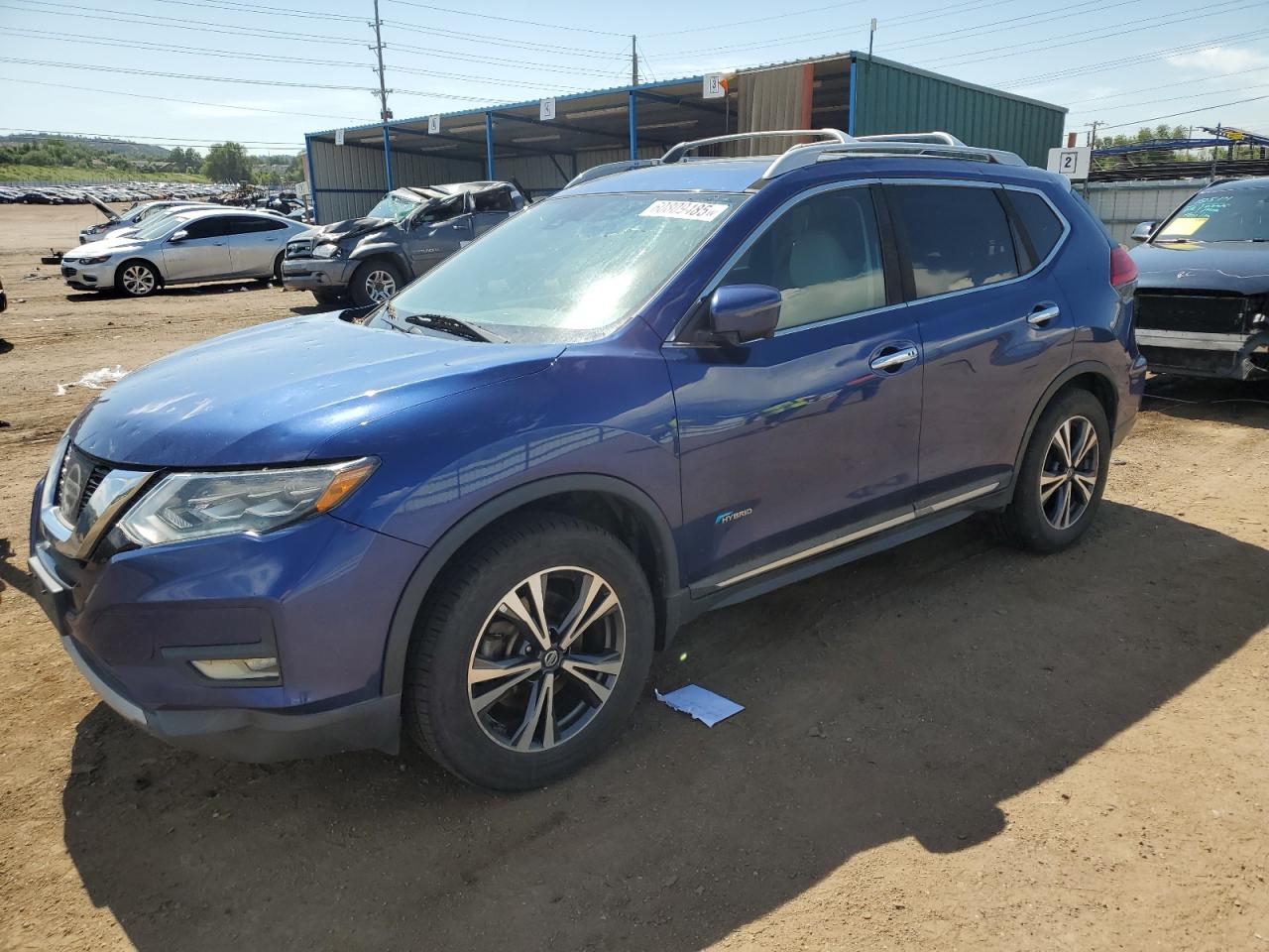 2017 Nissan Rogue Sv Hybrid за продажба в Colorado Springs, CO - Mechanical