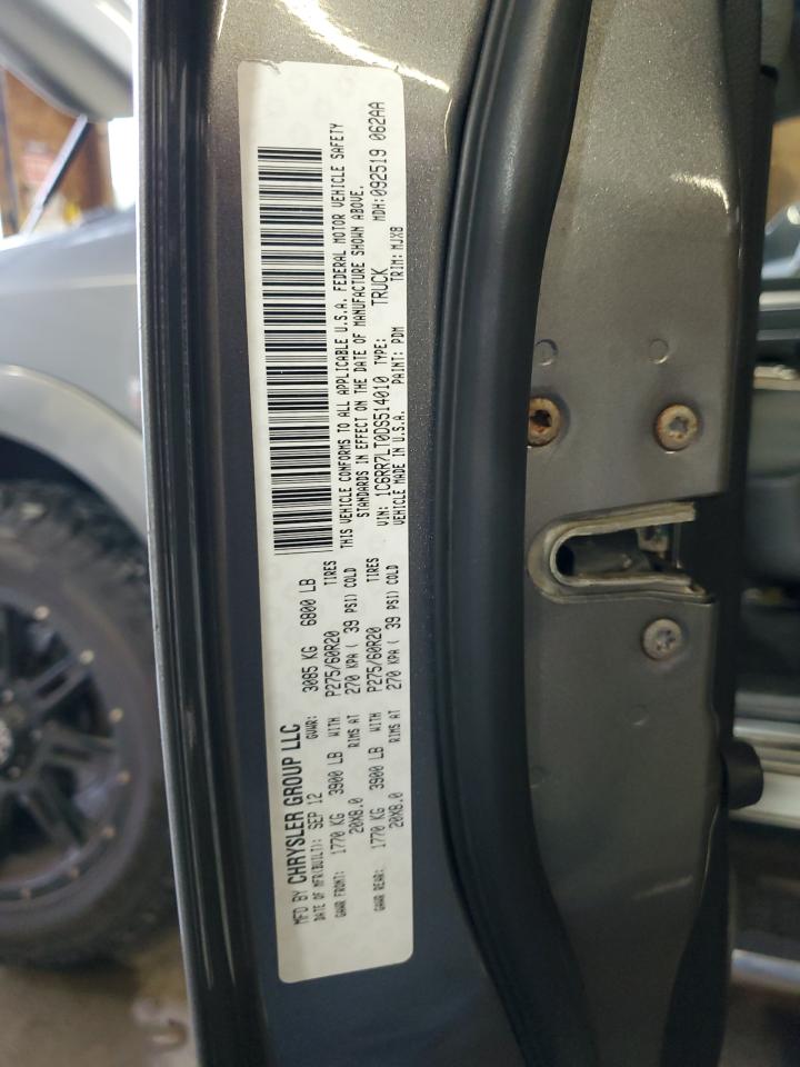 2013 Ram 1500 Slt VIN: 1C6RR7LT0DS514010 Lot: 62672075