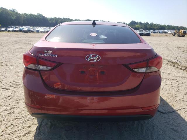 Седаны HYUNDAI ELANTRA 2016 Красный