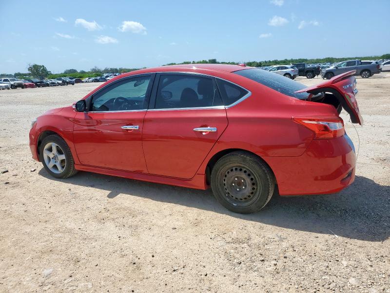 Седани NISSAN SENTRA 2016 Червоний