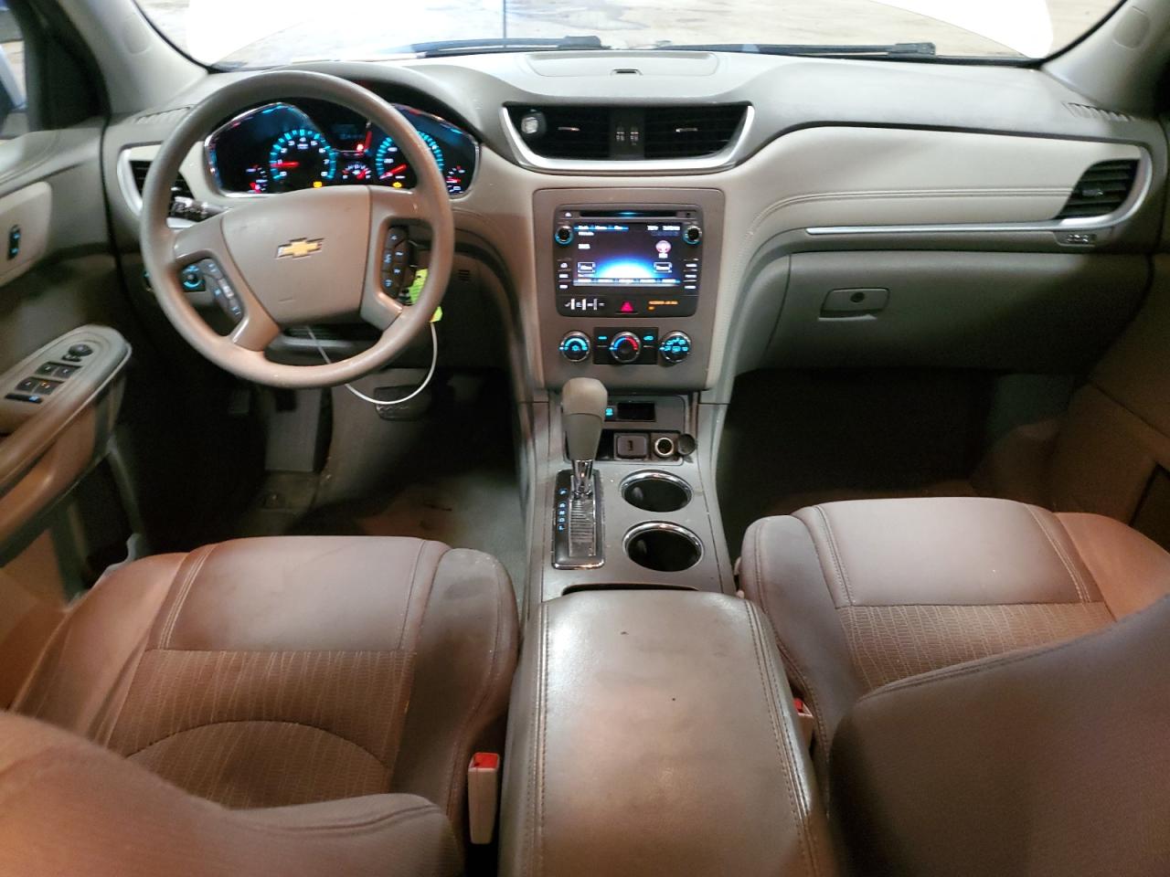 2015 Chevrolet Traverse Ls VIN: 1GNKRFED2FJ266241 Lot: 62690295