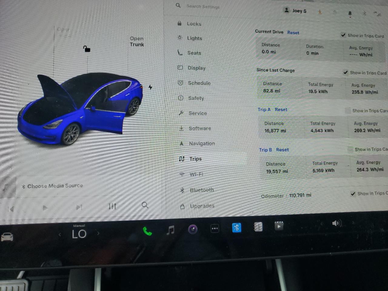 TESLA MODEL 3 2019 VIN 5YJ3E1EA6KF305741 zdjęcie 9