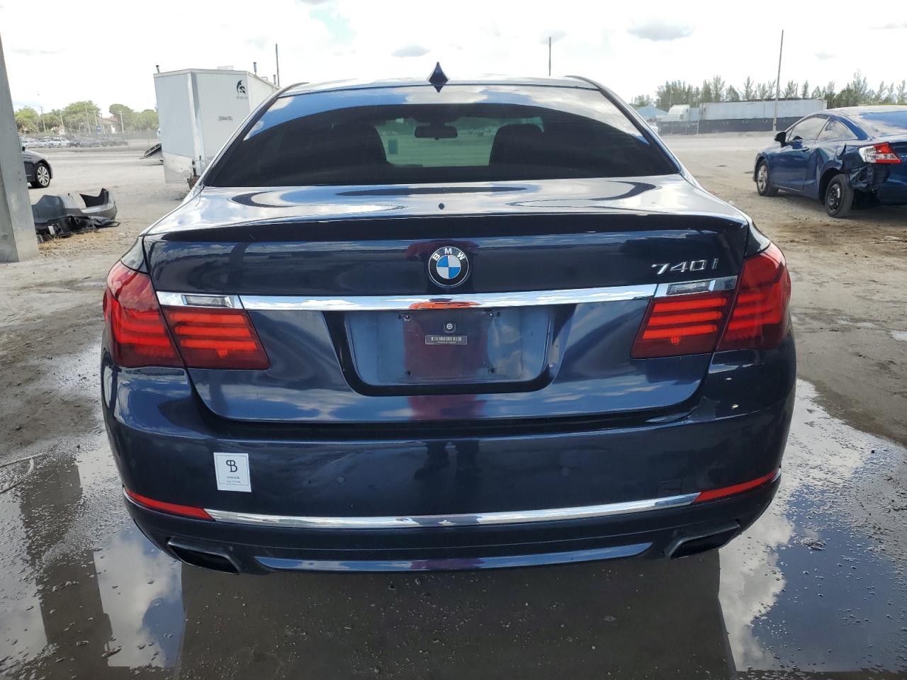 2013 BMW 740 I VIN: WBAYA6C58DC995008 Lot: 62008795