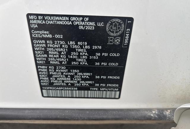 2023 VOLKSWAGEN ATLAS SEL PREMIUM R-LINE  