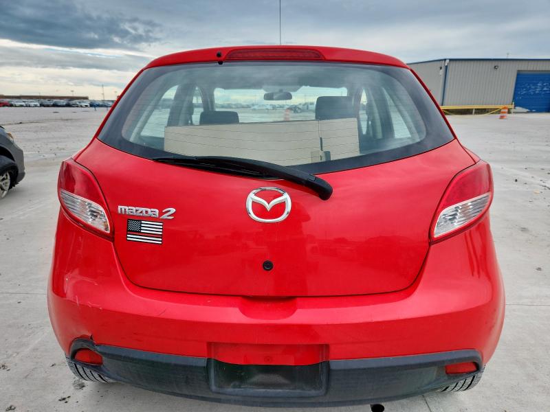  MAZDA 2 2014 Czerwony