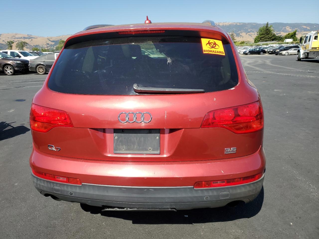 2007 Audi Q7 3.6 Quattro Premium VIN: WA1BY74L37D096878 Lot: 62422935