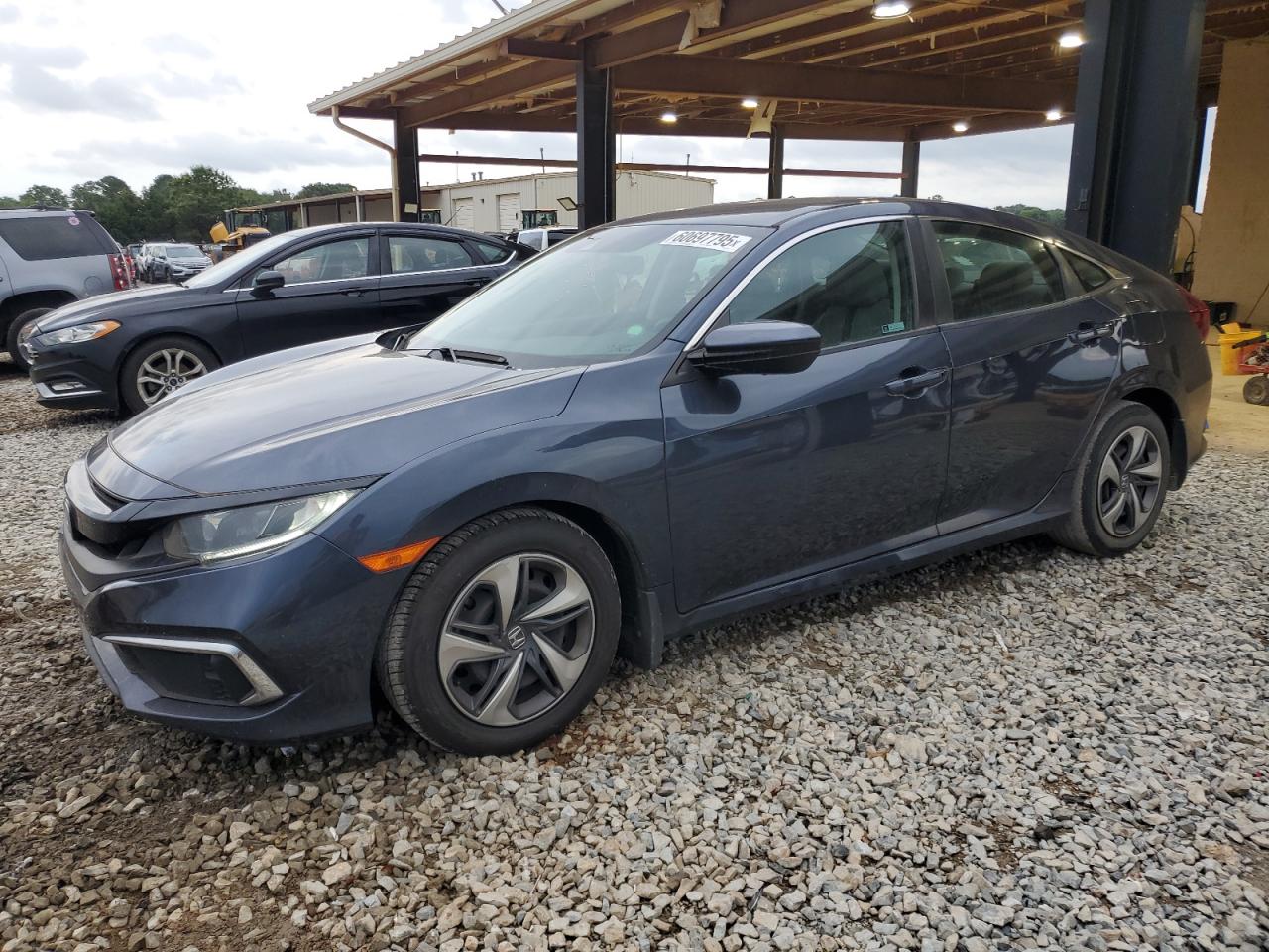 2021 Honda Civic Lx იყიდება Tanner-ში, AL - Rear End