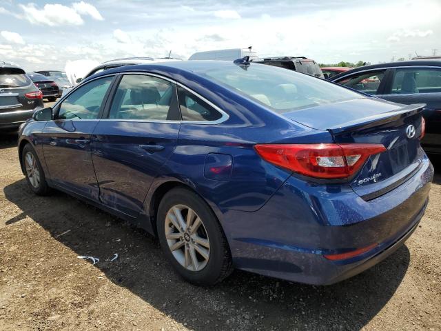  HYUNDAI SONATA 2016 Синий